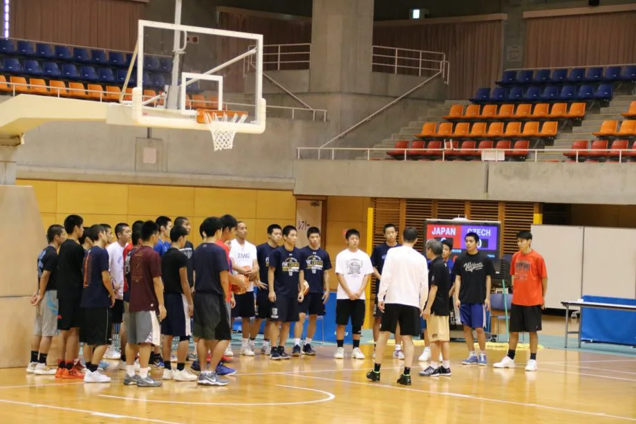 バスケ バスケットボール男子u 19日本代表合宿 2日目 スポーツコミッション沖縄